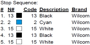 color code 