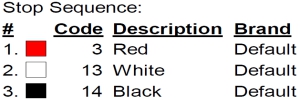 color code color code