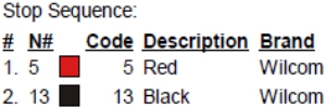color code color code