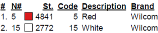 color code color code