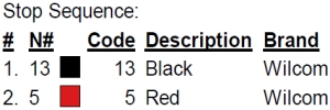 color code color code