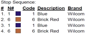 color code color code