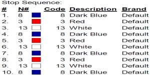 color code color code