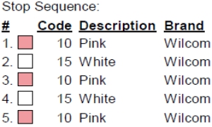 color code 