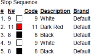 color code color code
