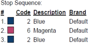 color code color code