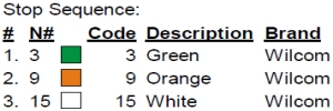 color code color code