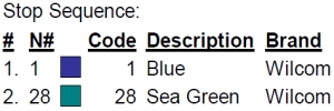 color code color code