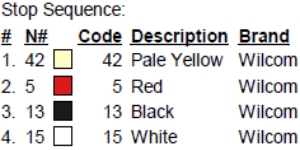 color code color code