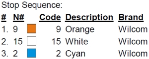 color code color code