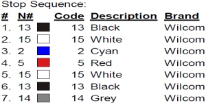 color code color code