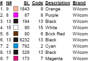 color code color code
