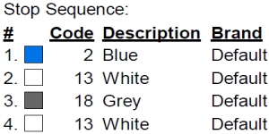 color code color code