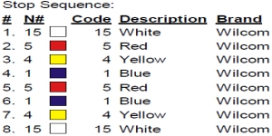 color code color code
