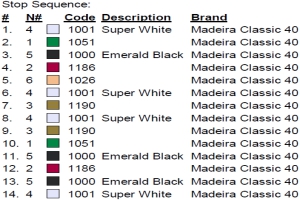 color code color code