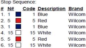 color code color code