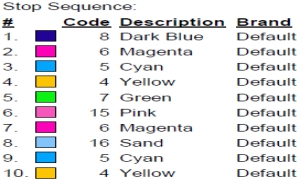color code 