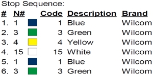 color code color code