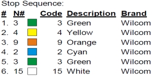 color code color code