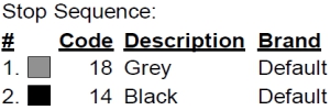 color code color code