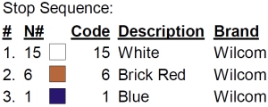 color code color code