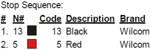 color code color code