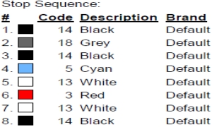 color code color code