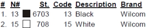 color code color code