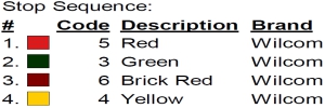 color code color code