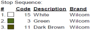 color code color code