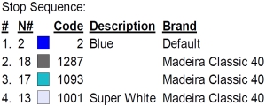 color code color code