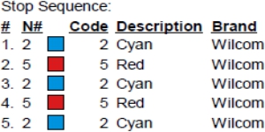 color code color code