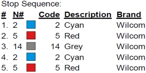 color code color code