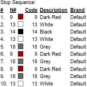 color code color code