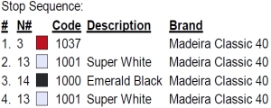 color code color code