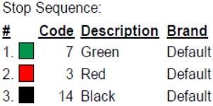 color code color code