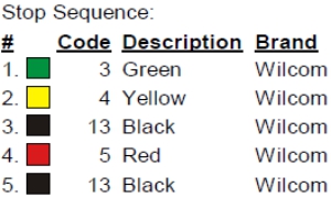 color code 