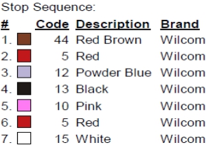 color code 