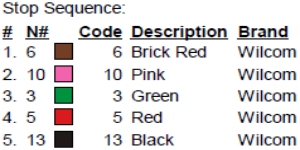 color code color code