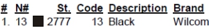 color code color code