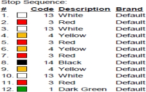 color code color code