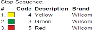 color code color code