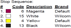 color code color code