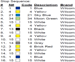 color code color code