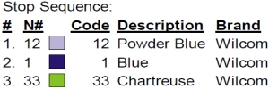 color code 
