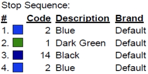 color code color code
