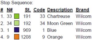 color code color code