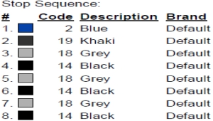color code color code