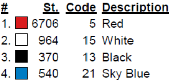 color code color code