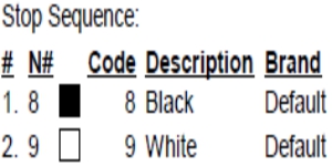 color code color code